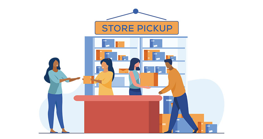 In-store pick-up